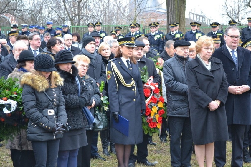 Pogrzeb Jarosława Rajdy, komendanta straży miejskiej w Zabrzu [ZDJĘCIA]