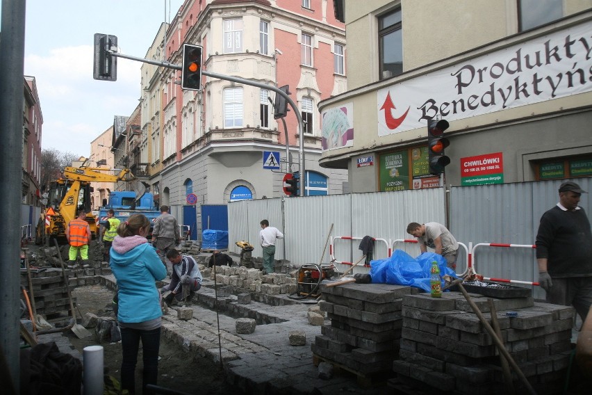 Rozpoczęła się przebudowa skrzyżowanie w centrum Rybnika
