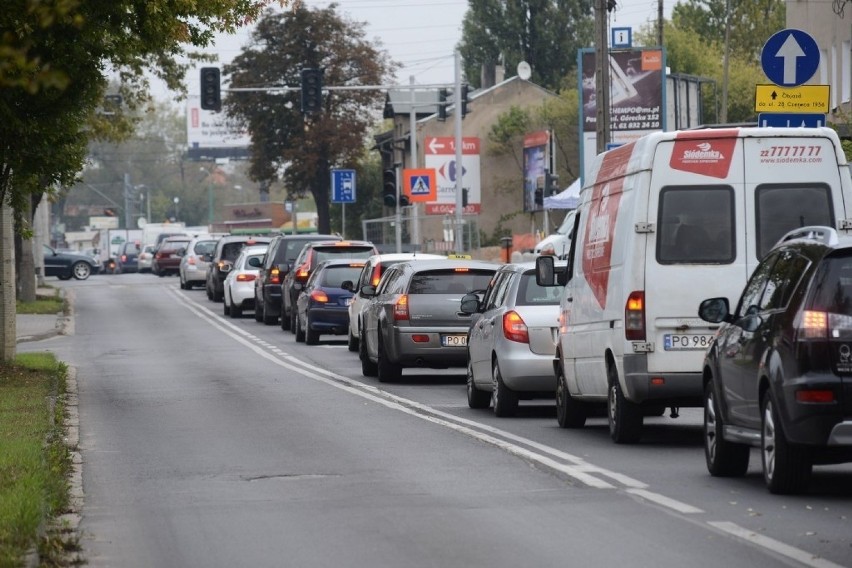 W samym centrum Poznania średnia prędkość jazdy to 26,06...
