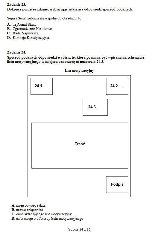 Egzamin gimnazjalny 2018. Rozwiąż arkusze z lat ubiegłych [PYTANIA, ARKUSZE, TESTY, JAK ZDAĆ]. Takie zadania mogą być na egzaminie!