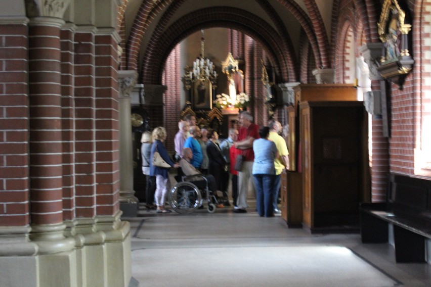 Kościół Św. Anny w Zabrzu zwiedzali uczestnicy wycieczki