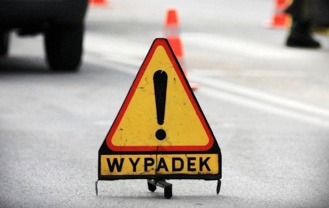 WYPADEK NA AUTOSTRADZIE A2