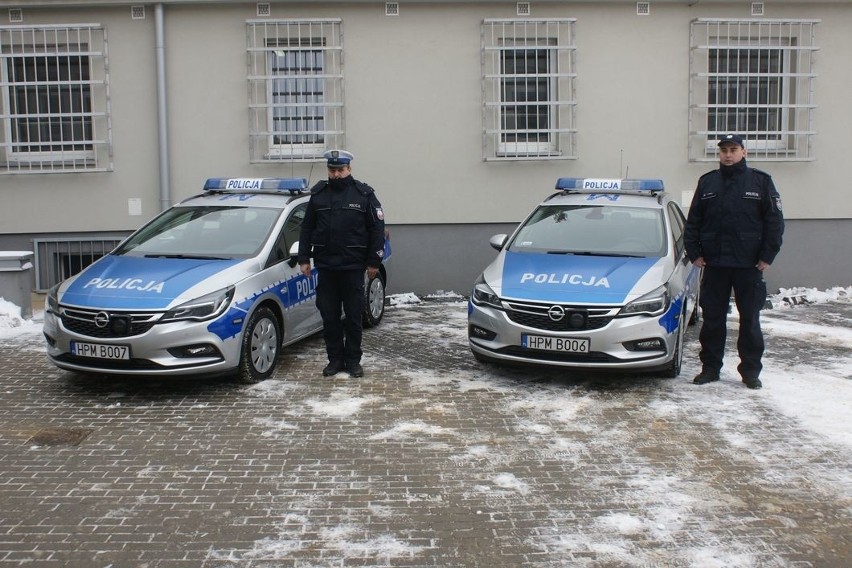 Dziś, na placu Komendy Powiatowej Policji w Bielsku...