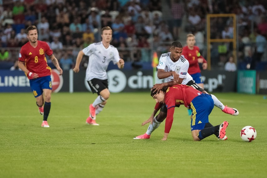 Finał Euro U-21 Niemcy - Hiszpania na stadionie Cracovii