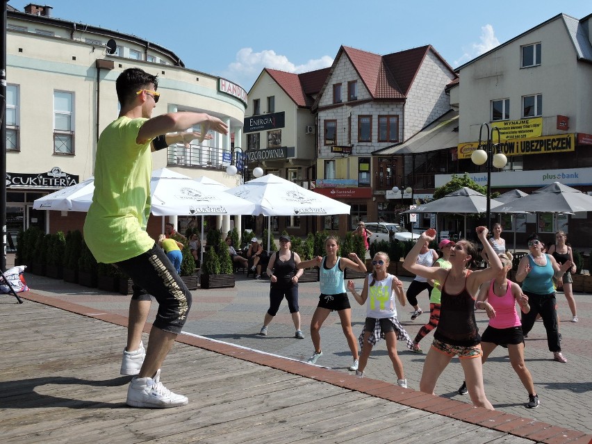 Mimo upału w maratonie tańczyło ok. 30 osób