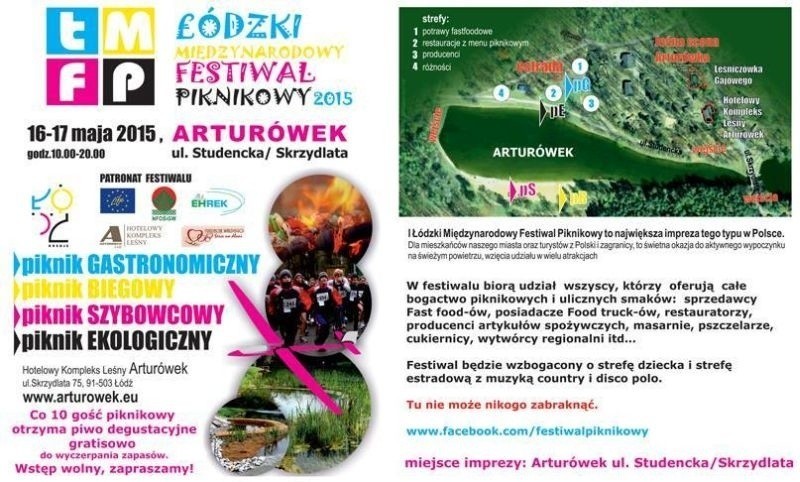 Łódzki Międzynarodowy Festiwal Piknikowy w Arturówku już w weekend [PROGRAM]