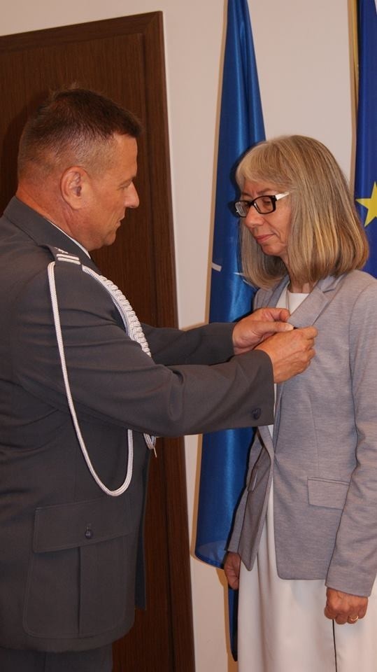 Bożena Ozga-Morawska została uhonorowana medalem Pro Patria. Wręczenie medalu odbyło się 9 sierpnia w siedzibie szefa Urzędu do Spraw Kombatantów i Osób Represjonowanych.