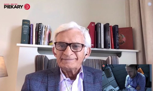 Jerzy Buzek jako Gość Dnia DZ i Radia Piekary