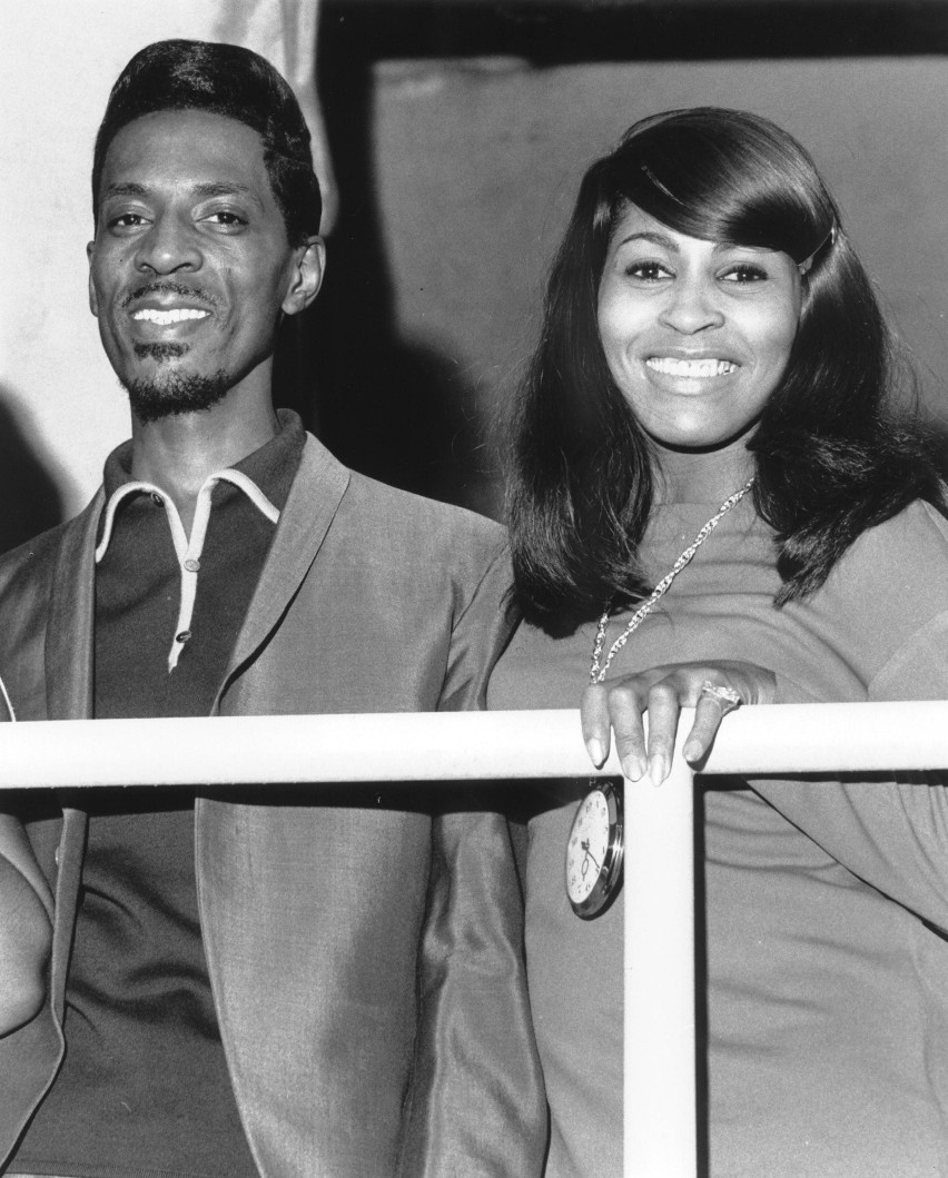 1976 r. Tina Turner ze swoim byłym już mężem Ike