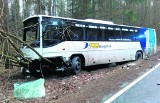 Autobus PKS Białystok miał wypadek. Podróżni byli zdani na siebie