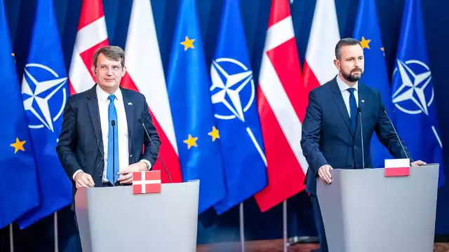 W Warszawie odbyło się spotkanie wicepremiera, szefa MON Władysława Kosiniaka-Kamysza i minister obrony Danii Troelsa Lunda Poulsena.