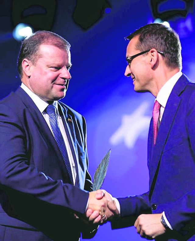 Tytuł Człowieka Roku Forum w Krynicy otrzymał premier Litwy Saulius Skvernelis
