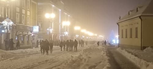 Na miejscu sytuację obserwował Paweł Jakubowski z Radia Eska...