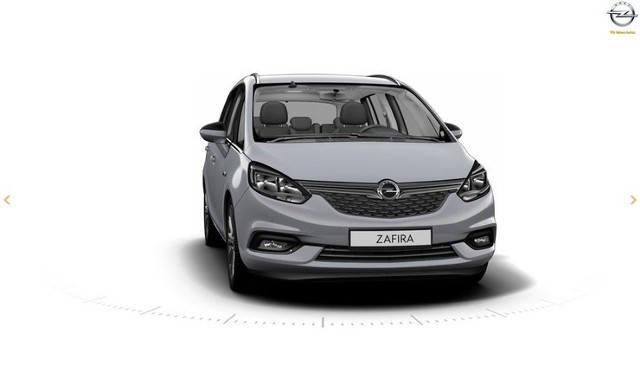 Opel Zafira Linia boczna pozostała bez zmian, ale przestylizowano przód oraz tył pojazdu. Zmieniono kształt zderzaka, świateł oraz grilla. Tym samym Zafira upodobni się do nowych modeli marki.Fot. Opel