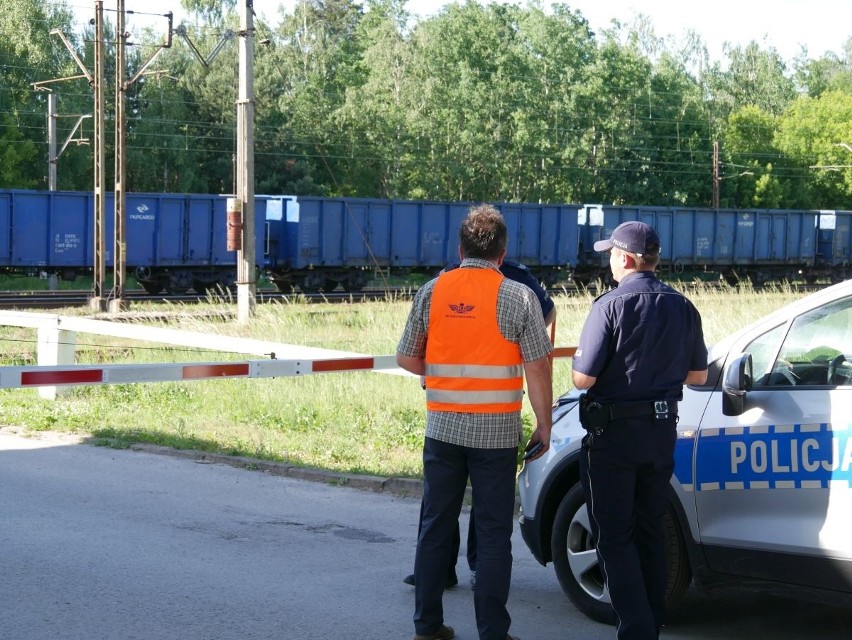 W gminie Garbatka-Letnisko wykoleił się pociąg. Trasa Radom-Dęblin zablokowana [zdjęcia]