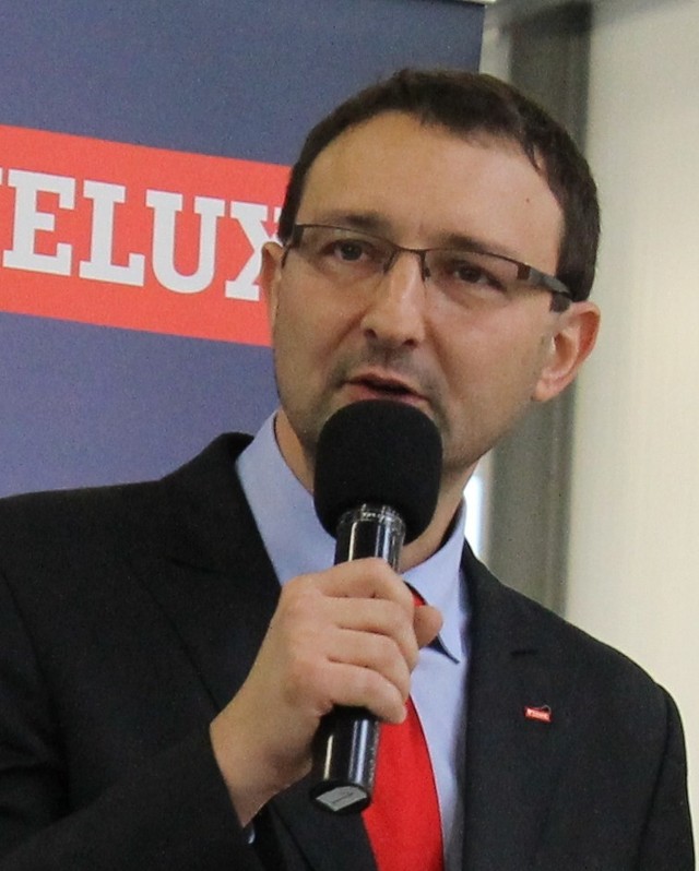 Artur Wołoszyn z namysłowskiego Veluksu o innowacyjnościArtur Wołoszyn, szef fabryki Velux w Namysłowie.