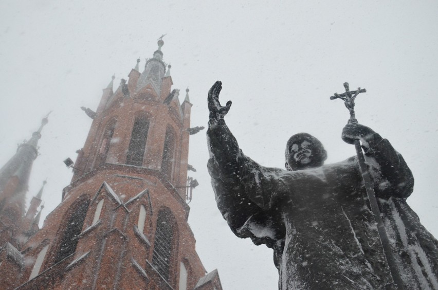 Zima w Białymstoku 2019. Śnieg zasypał miasto...