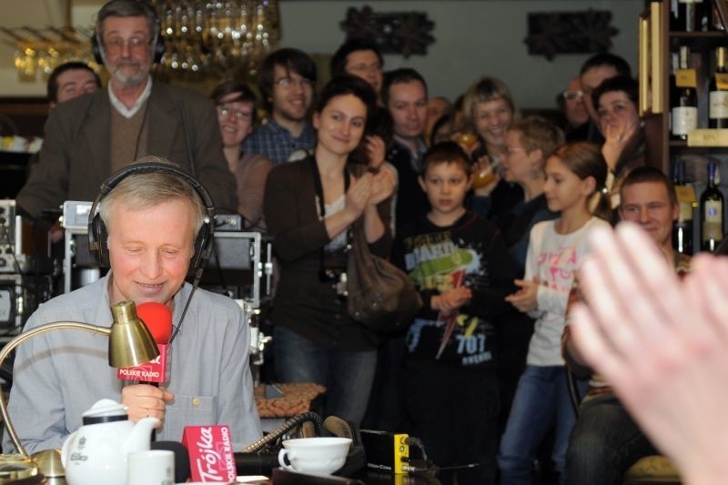 Wierni słuchacze dopisali wieczorem w winiarni hotelu Bohema...