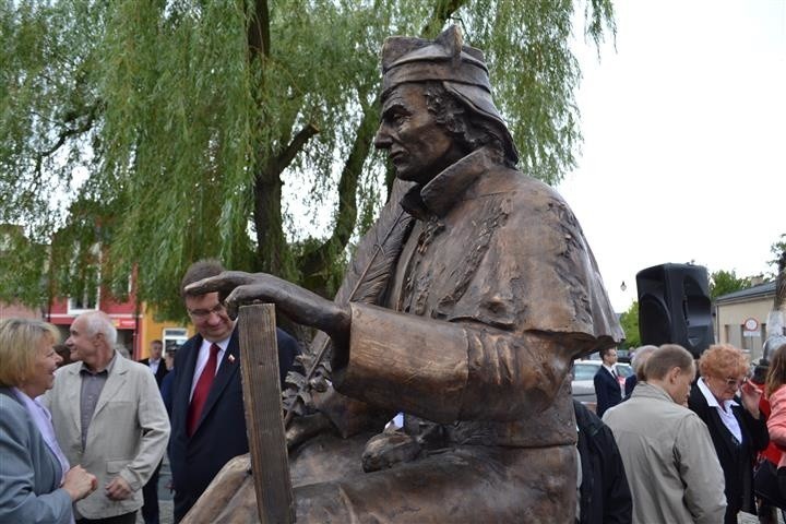 Odsłonięcie pomnika Jana Długosza w Kłobucku