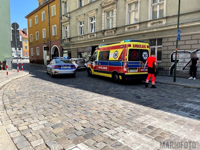 Pieszy potrącony na przejściu w Opolu u zbiegu Katedralnej z Książąt Opolskich