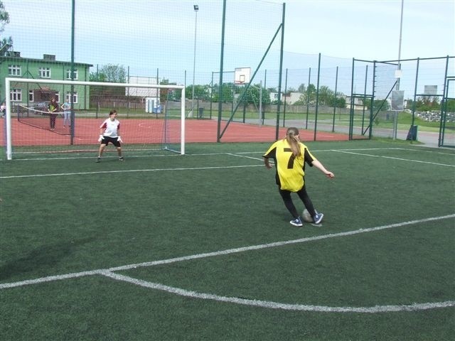 Turniej piłki nożnej dziewcząt  w Miastku