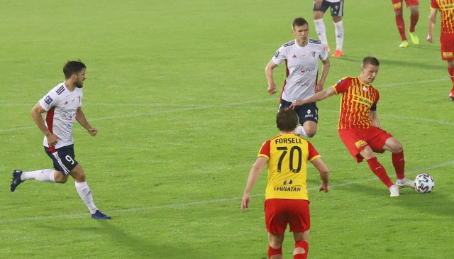 Jakub Żubrowski był mocno zawiedziony po meczu w Zabrzu.