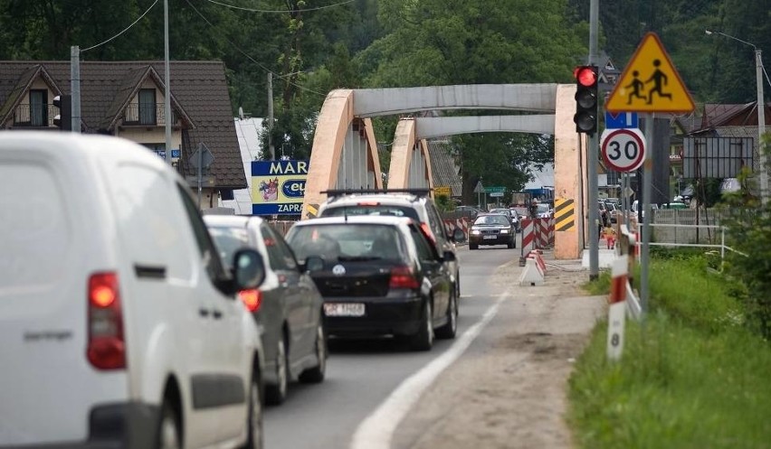 Most w Białym Dunajcu daje się we znaki już od kilku lat