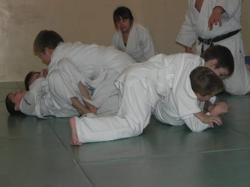 Trening judoków Bydgoskiego Klubu Sportowego Judo