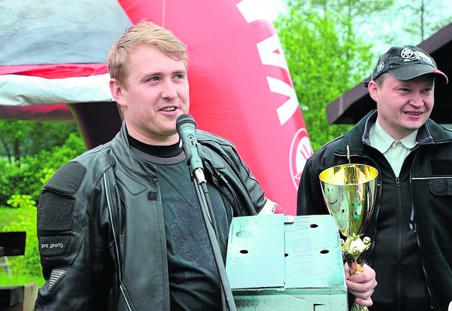 Pierwsze miejsce w drugiej edycji Rajdu Zagończyków w Garbatce-Letnisku zdobył motocyklista Albert Grygiel. 