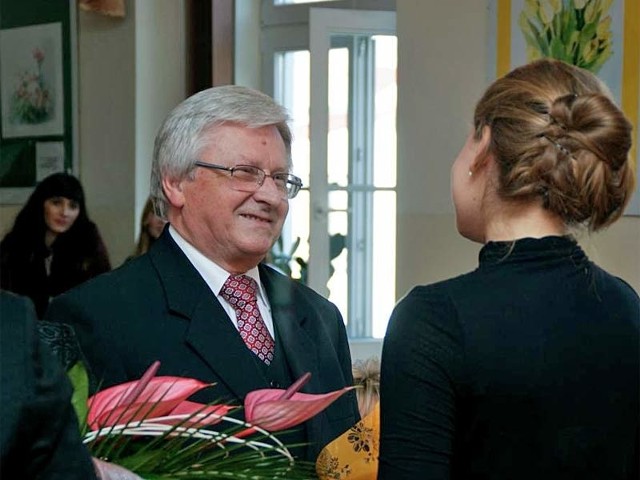 Ryszard Kisiel, dyrektor I Liceum Ogólnokształcącego w Rzeszowie