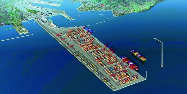 Tak ma wyglądać port zewnętrzny w Gdyni  przewidziany w strategii do 2030 roku