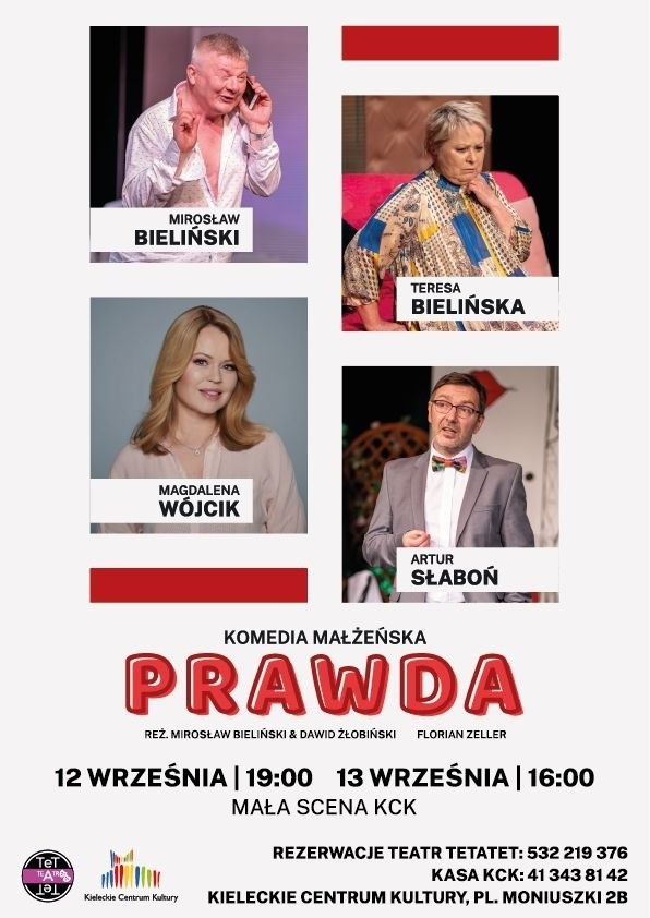 Nowe twarze w Teatrze TeTaTeT w Kielcach. Zagrają znani aktorzy! Zobacz, kto [WIDEO, ZDJĘCIA]