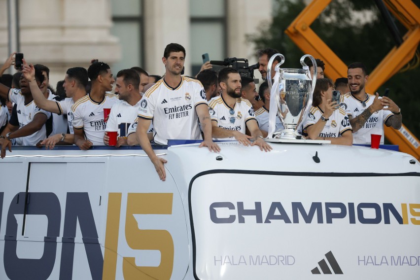 Feta Realu w Madrycie z okazji zdobycia Ligi Mistrzów