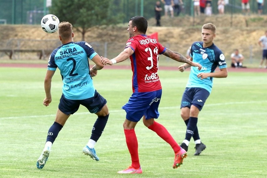 18.07.2021. Sparing: Raków Częstochowa - Skra Częstochowa.