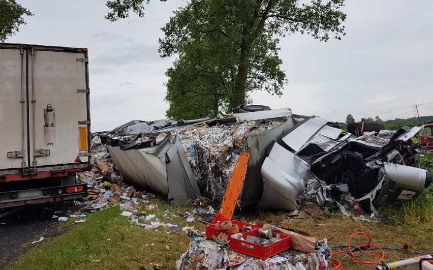 Około godz. 8.30 na drodze krajowej nr 5 w Luszkowie (powiat...