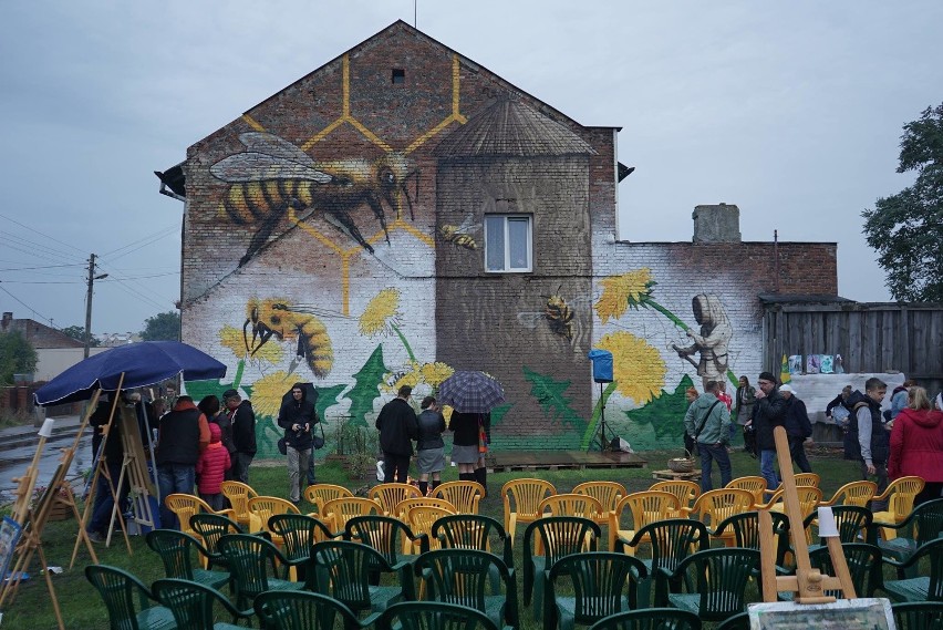 Ostrów Maz. Finał warsztatów STREET ART