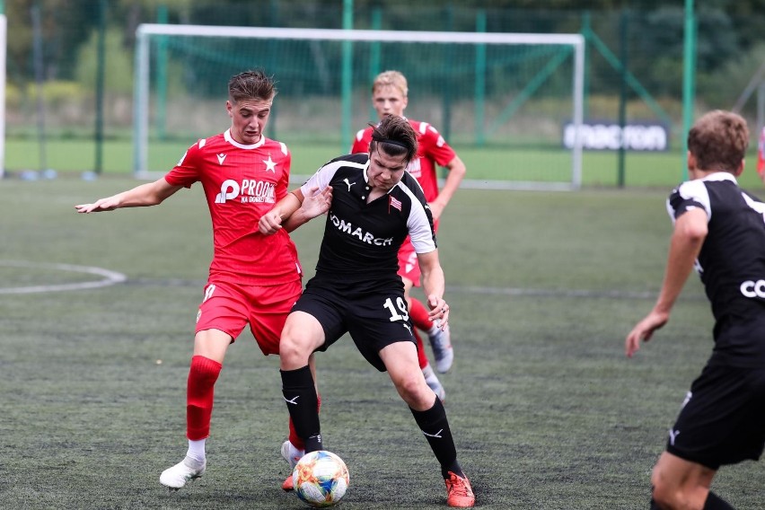 26.09.2020, Myślenice, mecz CLJ U-17 Wisła Kraków - Cracovia...