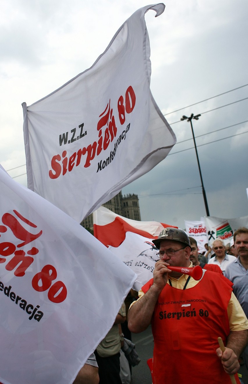 W maju związkowcy ponownie pojadą do Warszawy