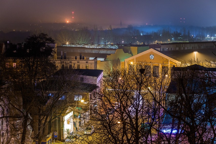 Zabrze nocą