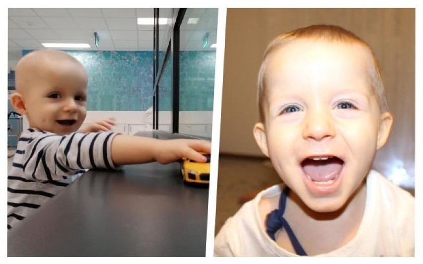 2-letni Daniel Boiko zmaga się z najcięższym nowotworem...