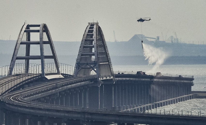 Most Krymski to główne połączenie komunikacyjne Rosji z...