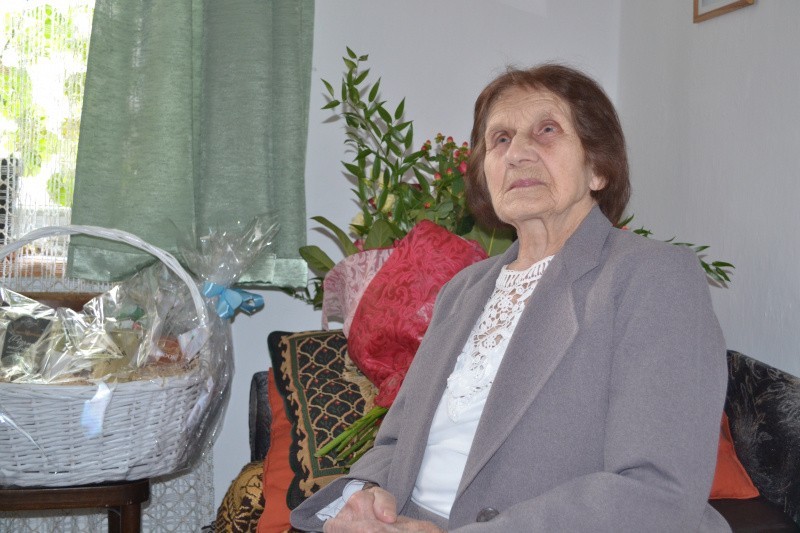  Pani Józefa Mańkowska z Orla, gmina Topólka, obchodziła urodziny - ma 100 lat! I czuje się wspaniale, co pokazała na urodzinowym spotkaniu