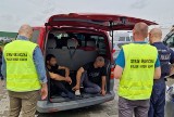 W Kościelcu w powiecie częstochowskim aresztowano kierowców, przewożących nielegalnych migrantów 