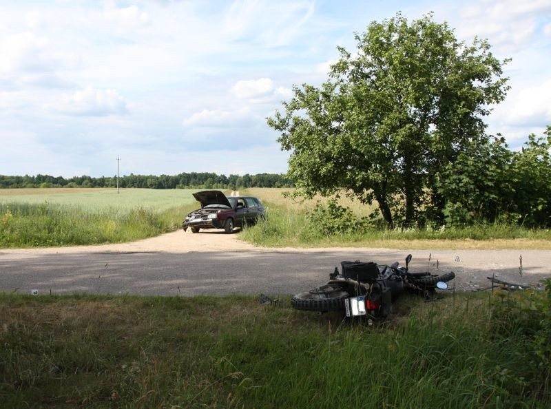 W niedzielę, tuż przed godziną 14.00 dyżurny siemiatyckiej...