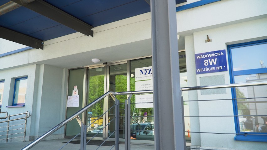 Sala Obsługi Klientów NFZ już przy ulicy WADOWICKIEJ 8W w Krakowie. Czekamy w nowej siedzibie!