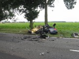Tragiczny wypadek w Krzywiźnie. DK 11 zablokowana