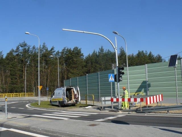 Sygnalizacja na obwodnicy Myśliny gotowa będzie jeszcze w...