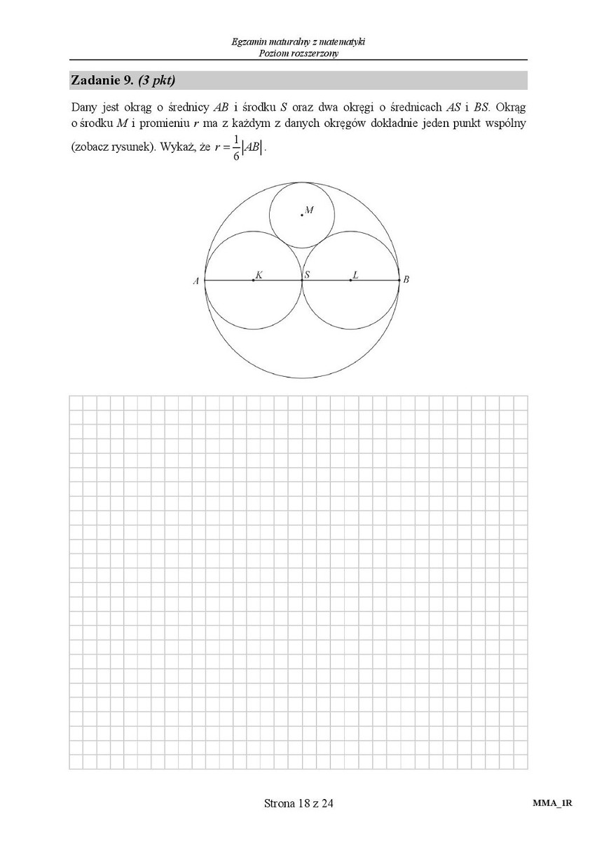 Stara matura 2016: Matematyka rozszerzona [ODPOWIEDZI,...