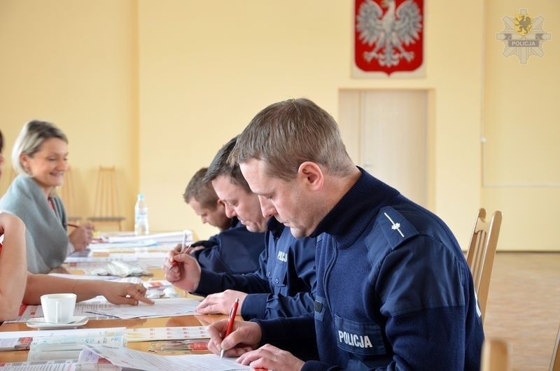 Pracownicy KPP Malbork zarejestrowali się w bazie Fundacji DKMS