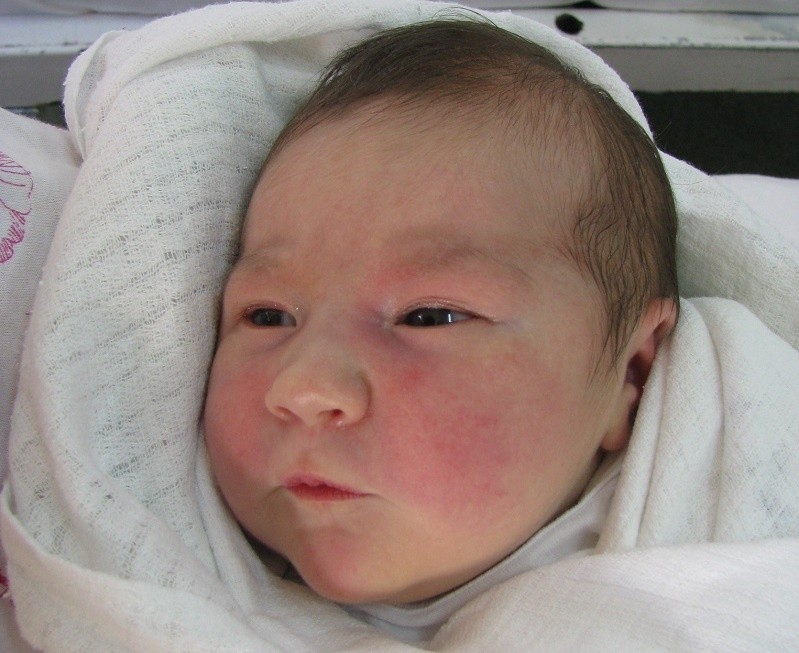 Marcelina Prus urodziła się 2 września, ważyła 4410 g i...